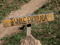 The Whole Enchilada sign